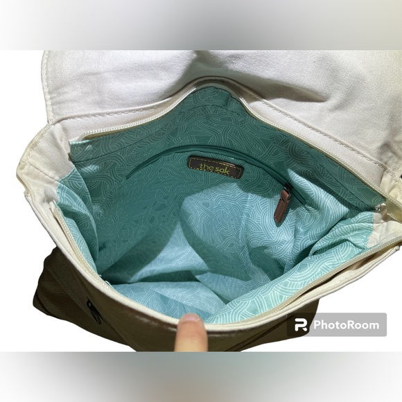 THE SAK convertible book bag, over the shoulder bag and hand bag.NWOT. - Picture 4 of 6